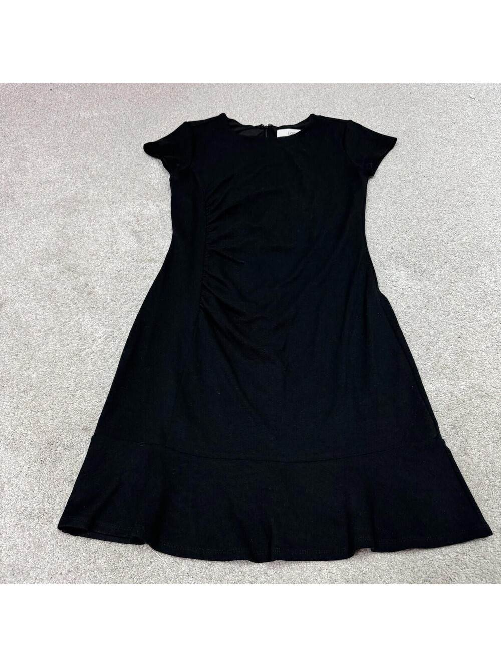 Loft Dress Women’s Black Short Sleeve Size 2